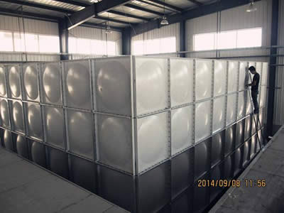 梅江玻璃钢拼装水箱